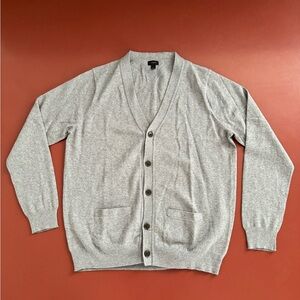 NWOT J. Crew cotton/cashmere cardigan Size large